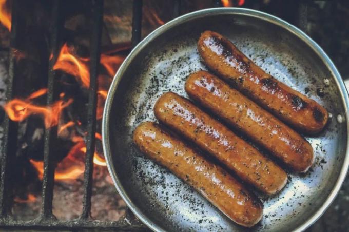 Linha de produção da salsicha da carne da carne de porco da maquinaria do processamento de carne