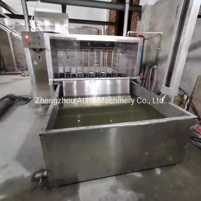 A linha comercial cabelo da chacina do porco do uso do porco da máquina de processamento da carne de porco que remove o equipamento para o matadouro dos suínos depila a máquina