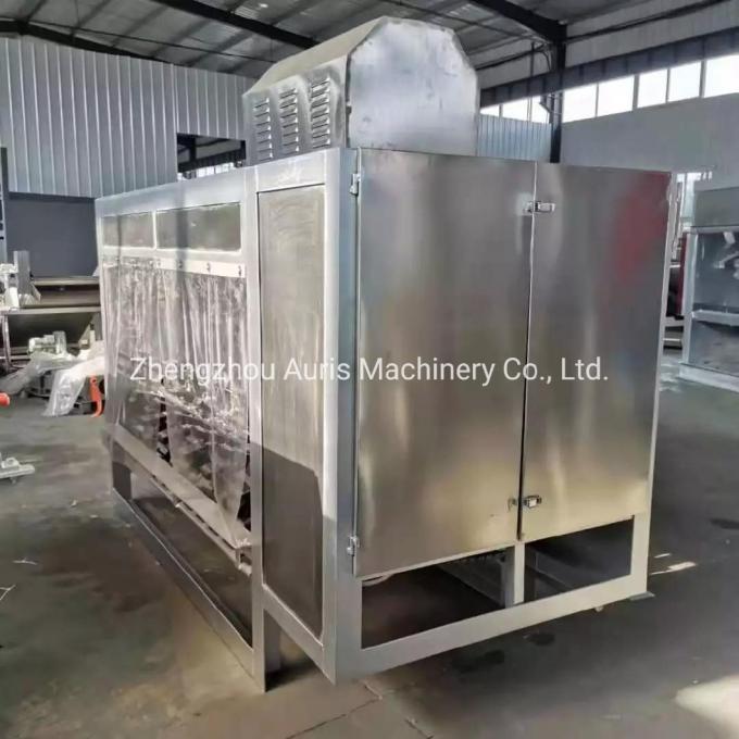 A linha comercial cabelo da chacina do porco do uso do porco da máquina de processamento da carne de porco que remove o equipamento para o matadouro dos suínos depila a máquina
