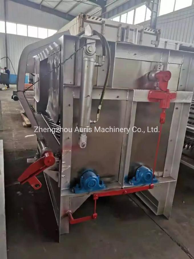 A linha comercial cabelo da chacina do porco do uso do porco da máquina de processamento da carne de porco que remove o equipamento para o matadouro dos suínos depila a máquina