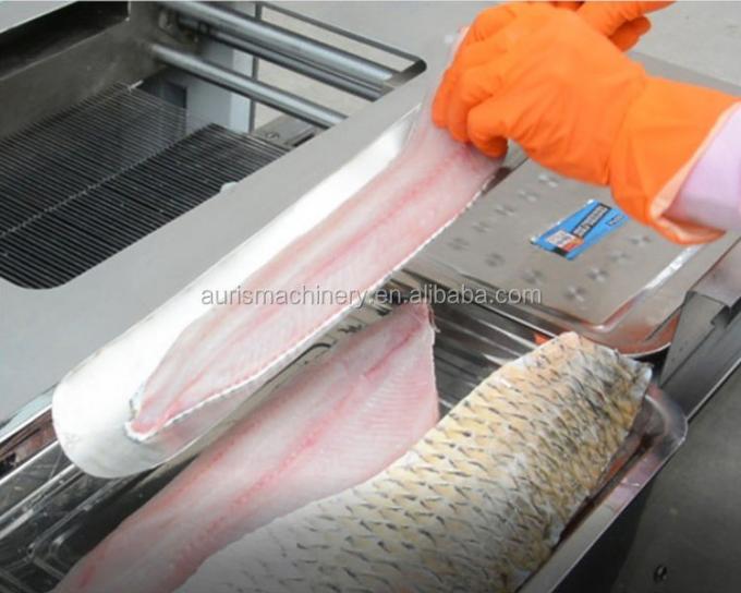 Máquina congelada do cortador dos peixes do cortador da espessura 10mm das máquinas de processamento dos peixes da carne 2