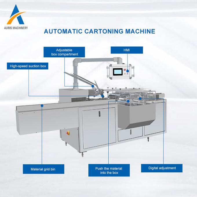 Equipamento de selagem automático esparadrapo da máquina do derretimento quente horizontal automático do biscoito do alimento