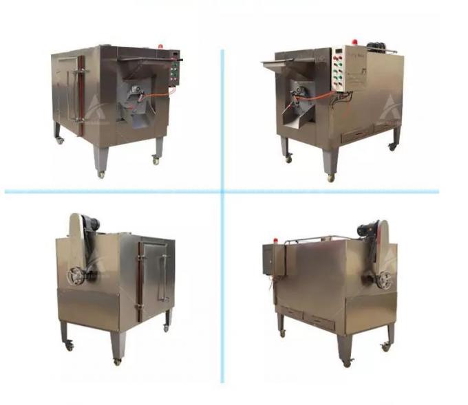 Cacau Bean Roasting Machine Roaster da porca de caju do café do alimento