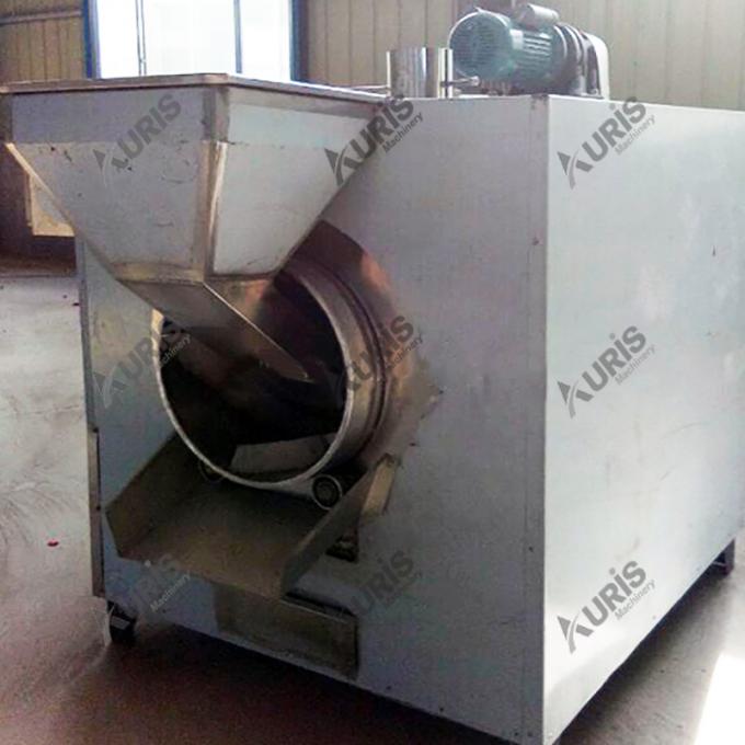Máquina elétrica da repreensão do amendoim da máquina 200kg/H do torrificador de café do caju 4