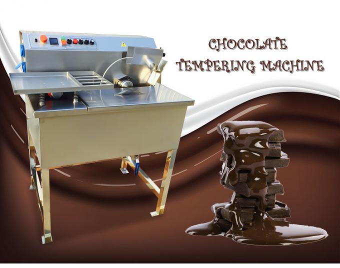 Chocolate de derramamento do potenciômetro do chocolate Jzj30 industrial que derrete moderando a máquina 0