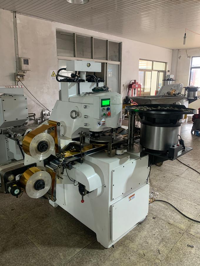 Máquina de embalagem 160pcs do chocolate de Auris Min Coin Chocolate Wrapping Machine 0