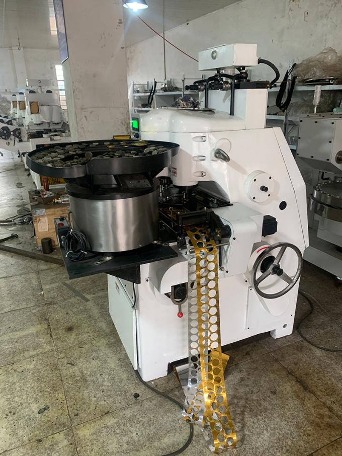 Máquina de embalagem 160pcs do chocolate de Auris Min Coin Chocolate Wrapping Machine 2