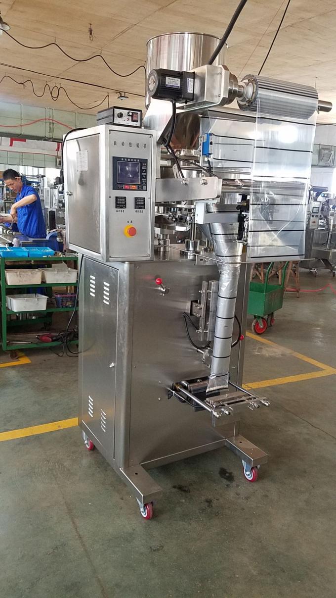 Grânulo automático que pesa os feijões da máquina de embalagem do chocolate que selam a máquina 8