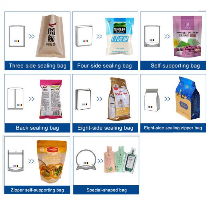 Doces que ensacam a máquina de peso detergente do alimento da máquina de enchimento do alimento 2500ml 8