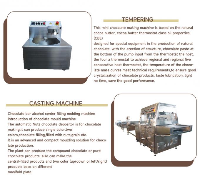 Máquina de molde Mini Chocolate Machine Tempering pequeno do chocolate