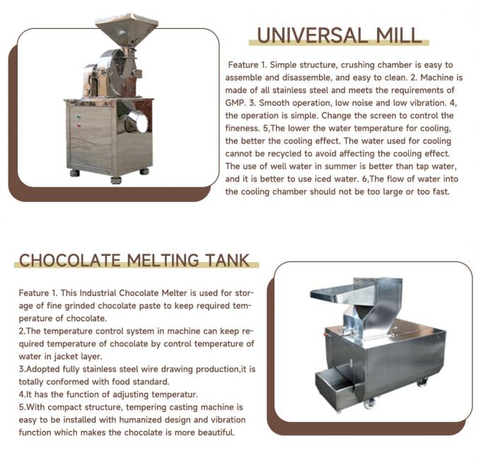 Máquina de molde Mini Chocolate Machine Tempering pequeno do chocolate