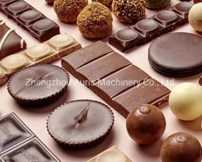 Chocolate de derretimento da máquina do chocolate comercial de Industial 15L 60L que modera o equipamento 2