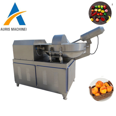 Cortador do cubo da cenoura do fruto de Ham Slicer Vegetable Cutting Machine 70kg/Pot