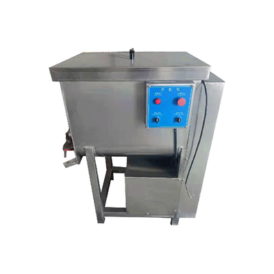 Máquina de enchimento de salsicha cortada horizontal do vácuo da máquina do misturador da carne
