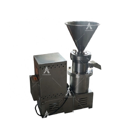 máquina de trituração do sésamo 304ss 100 de 4kw Kg/H de manteiga de amendoim que faz a máquina