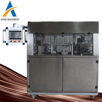 Máquina automática completa da fatura de chocolate 250 500 chocolate contínuo modelo que modera a máquina