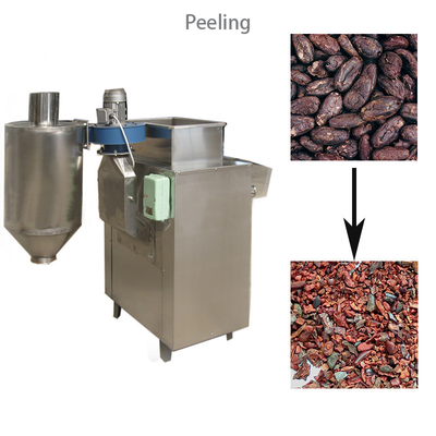 Pó de cacau do ACP que faz a máquina 200kg H que descasca o cacau Bean Roaster Machine