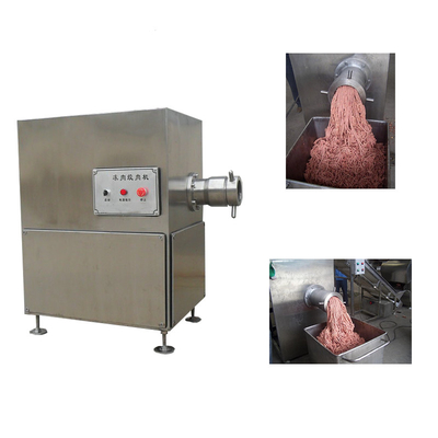 A picadora de carne congelada industrial Veggies 1500kg/H da salsicha tritura a máquina