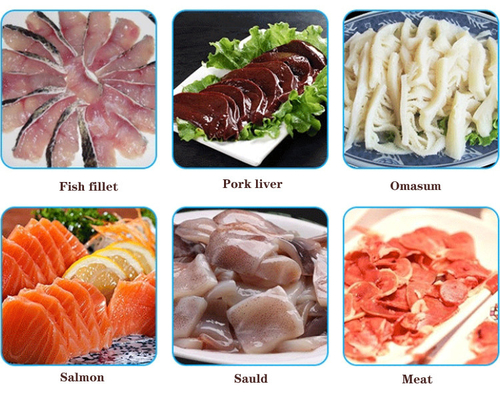 As máquinas de processamento dobro dos peixes do entalhe chanfram o uso do restaurante da máquina da faixa
