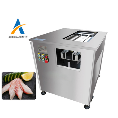 Carpa automática diagonal Salmon Slicing Fish Deboning Machine da máquina de corte dos peixes