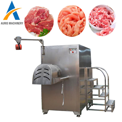 Máquina industrial do picador da carne de Duck Skeleton Frozen Meat Grinder 15kw 5000kg/H