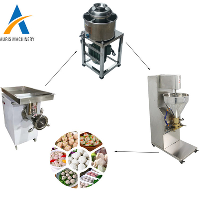 Bola de peixes automática vertical do equipamento de processamento dos peixes que forma a máquina