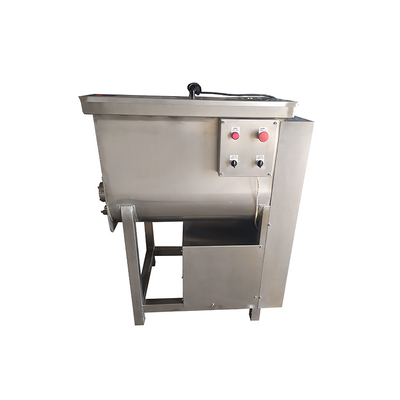 Máquina de enchimento de salsicha cortada horizontal do vácuo da máquina do misturador da carne