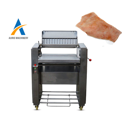 Máquina de casca da pele da carne de porco da carne de carneiro cortador elétrico de 0,75 quilowatts para a carne