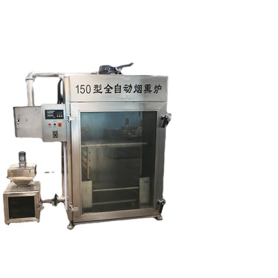 Forno de secagem de fumo dos peixes do grupo da máquina 304ss 150kg dos peixes comerciais do PLC