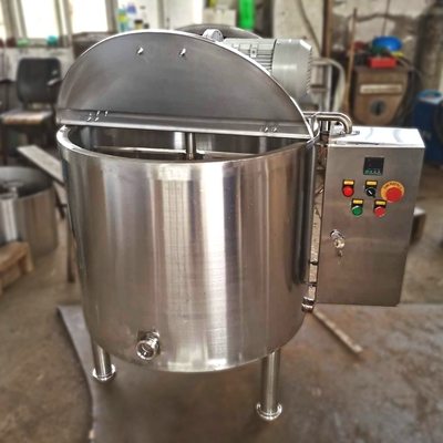 linha de produção da fábrica do chocolate do potenciômetro do tanque de terra arrendada 300l do chocolate 304ss