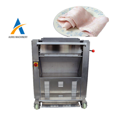 carne de porco animal Skinner Removing Machine da máquina de corte da galinha da carne 750w