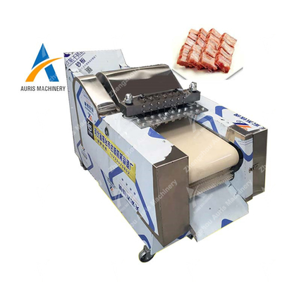 máquina de corte em cubos congelada 1.5kw do cortador do cubo da galinha da máquina 300kg/H da carne
