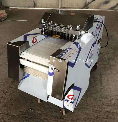 Máquina de corte automática do cubo da galinha de grelha do osso da máquina de corte da carne do cortador