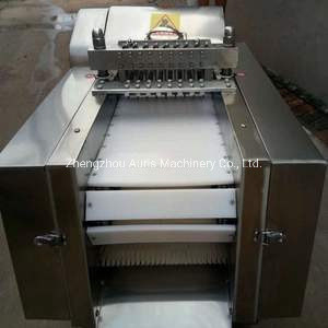 Máquina de corte automática do cubo da galinha de grelha do osso da máquina de corte da carne do cortador
