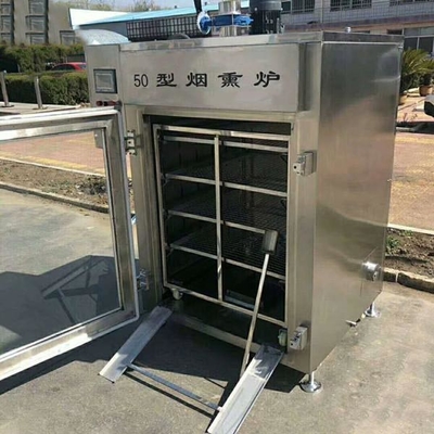 Máquina de processamento de cozimento da carne da galinha da máquina do fumador da salsicha de secagem