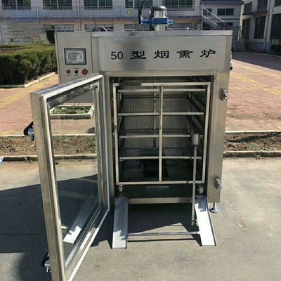 Máquina de processamento de cozimento da carne da galinha da máquina do fumador da salsicha de secagem