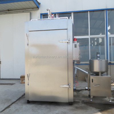 forno do fumeiro da salsicha da máquina 100kg/H do fumador da carne de 100kg Bacth