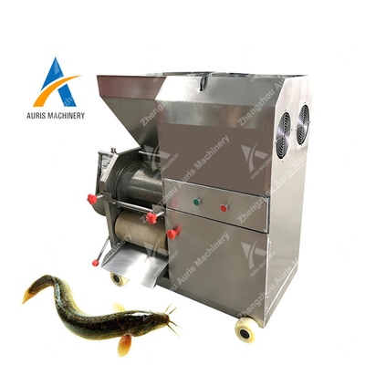 Desossando a máquina de enfaixamento do separador do osso da casca do camarão da máquina dos peixes automáticos