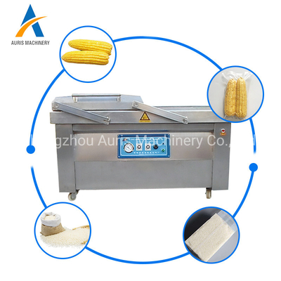 máquina de embalagem do aferidor do vácuo da câmara da máquina automática do acondicionamento de alimentos 304ss única