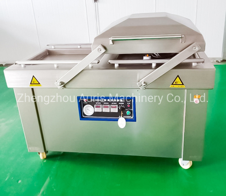 máquina de embalagem do aferidor do vácuo da câmara da máquina automática do acondicionamento de alimentos 304ss única
