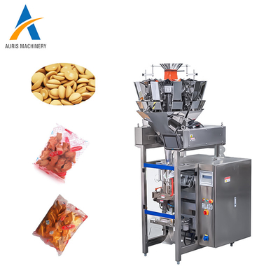 Máquina de peso vertical do acondicionamento de alimentos da máquina de empacotamento 304ss da porca
