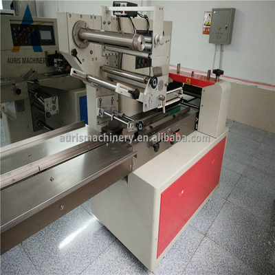 Do Mooncake automático da máquina do acondicionamento de alimentos dos pirulitos máquina de embalagem horizontal do descanso