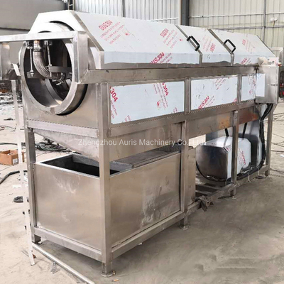 máquina industrial da frigideira do amendoim dos núcleos da máquina de processamento das porcas da hora 200kg