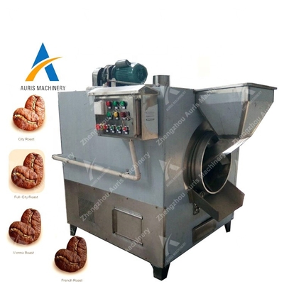 80-120 das porcas de processamento da máquina do caju Kg/H do cacau Bean Roasting Machine do amendoim