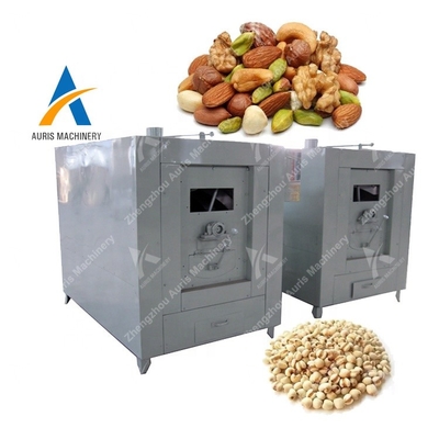 80-120 das porcas de processamento da máquina do caju Kg/H do cacau Bean Roasting Machine do amendoim