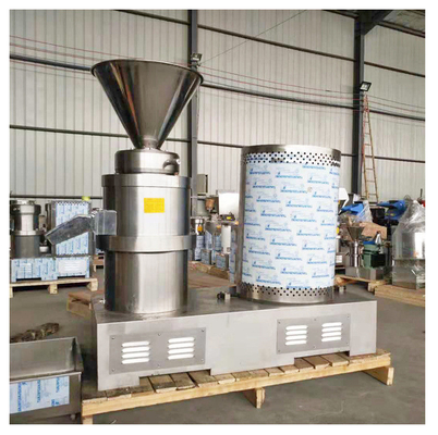 máquina de trituração do sésamo 304ss 100 de 4kw Kg/H de manteiga de amendoim que faz a máquina