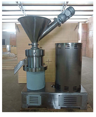 máquina de trituração do sésamo 304ss 100 de 4kw Kg/H de manteiga de amendoim que faz a máquina
