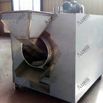 Máquina elétrica da repreensão do amendoim da máquina 200kg/H do torrificador de café do caju