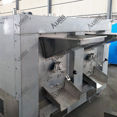 Máquina elétrica da repreensão do amendoim da máquina 200kg/H do torrificador de café do caju