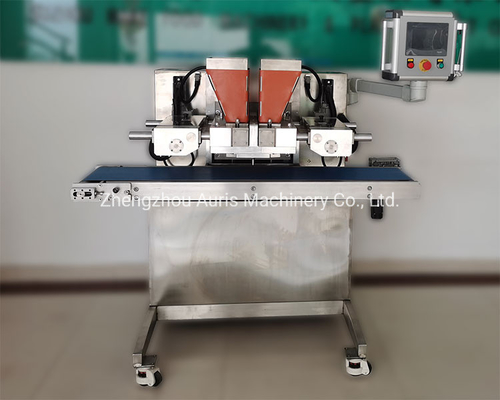 Linha de depósito de revestimento do chocolate de 6PCS Min Chocolate Pouring Machine 304ss